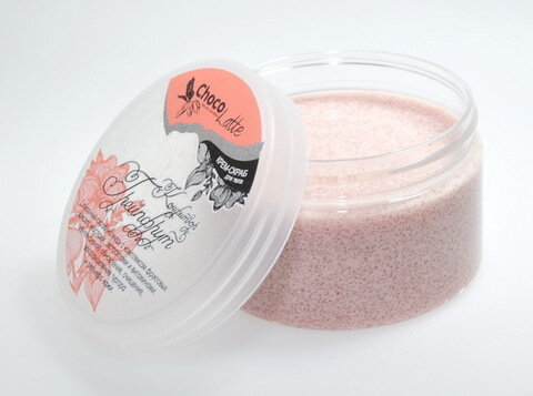 ChocoLatte Крем-скраб Сахарный на меду для тела конфитюр грейпфрут, 280 гр