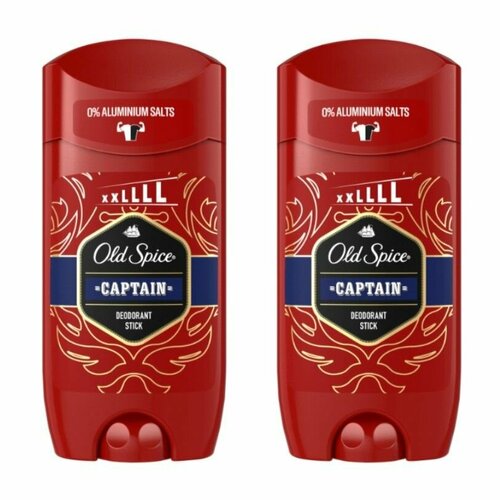 Old Spice Твердый дезодорант Captain 50мл, 2 шт