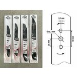 Нож для газонокосилки 51 см ECO (в блистере; для LG-733, LG-734, LG-735) (LG-X2007) - изображение
