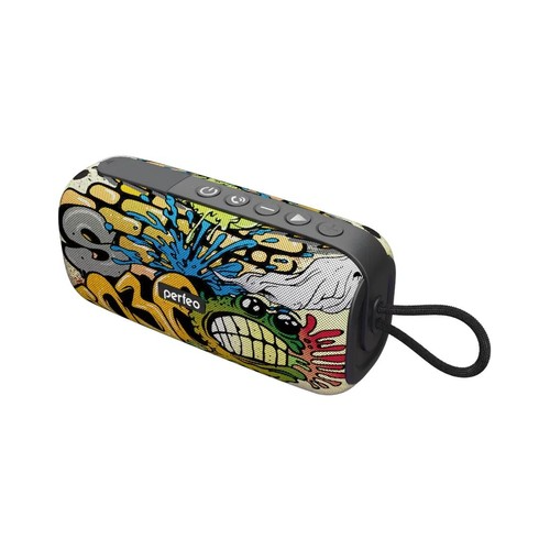 Портативная акустика Perfeo Worm PF_D0346 граффити 256800₽