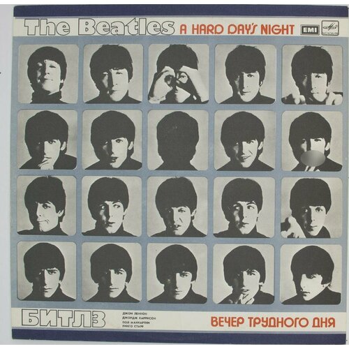 виниловая пластинка the beatles битлз hard day night ве Виниловая пластинка The Beatles - A Hard Day's Night (LP)