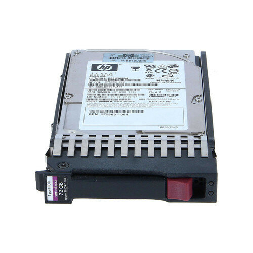 Жесткий диск HP INTEGRITY 72Gb (U300/10000/16Mb) SP SAS 2,5" AD141A