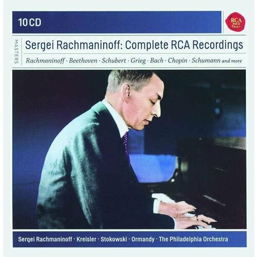 Audio CD Sergej Rachmaninoff - His Complete Recordings (10 CD) крепеж no 1 для acv gq 43 gm 43