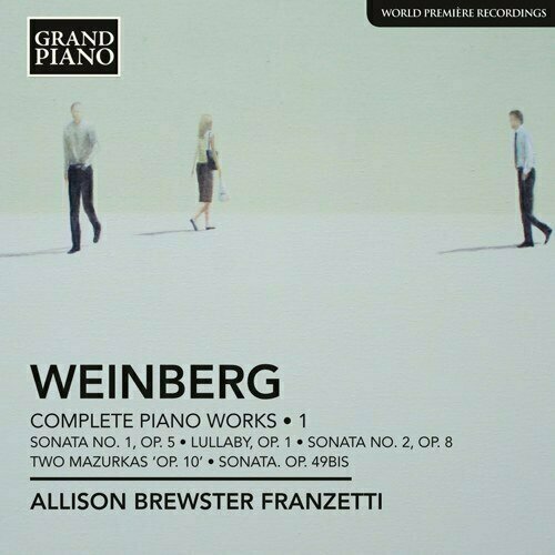 AUDIO CD WEINBERG, M: Piano Music (Complete), Vol. 1 - Piano Sonatas Nos. 1 and 2 / Berceuse / 2 Mazurkas (Franzetti). 1 CD