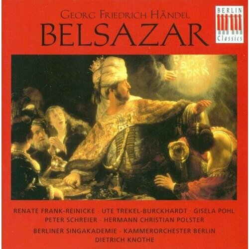 Audio CD HANDEL, G.F: Belshazzar (Sung in German) Opera (Schreier) (3 CD)