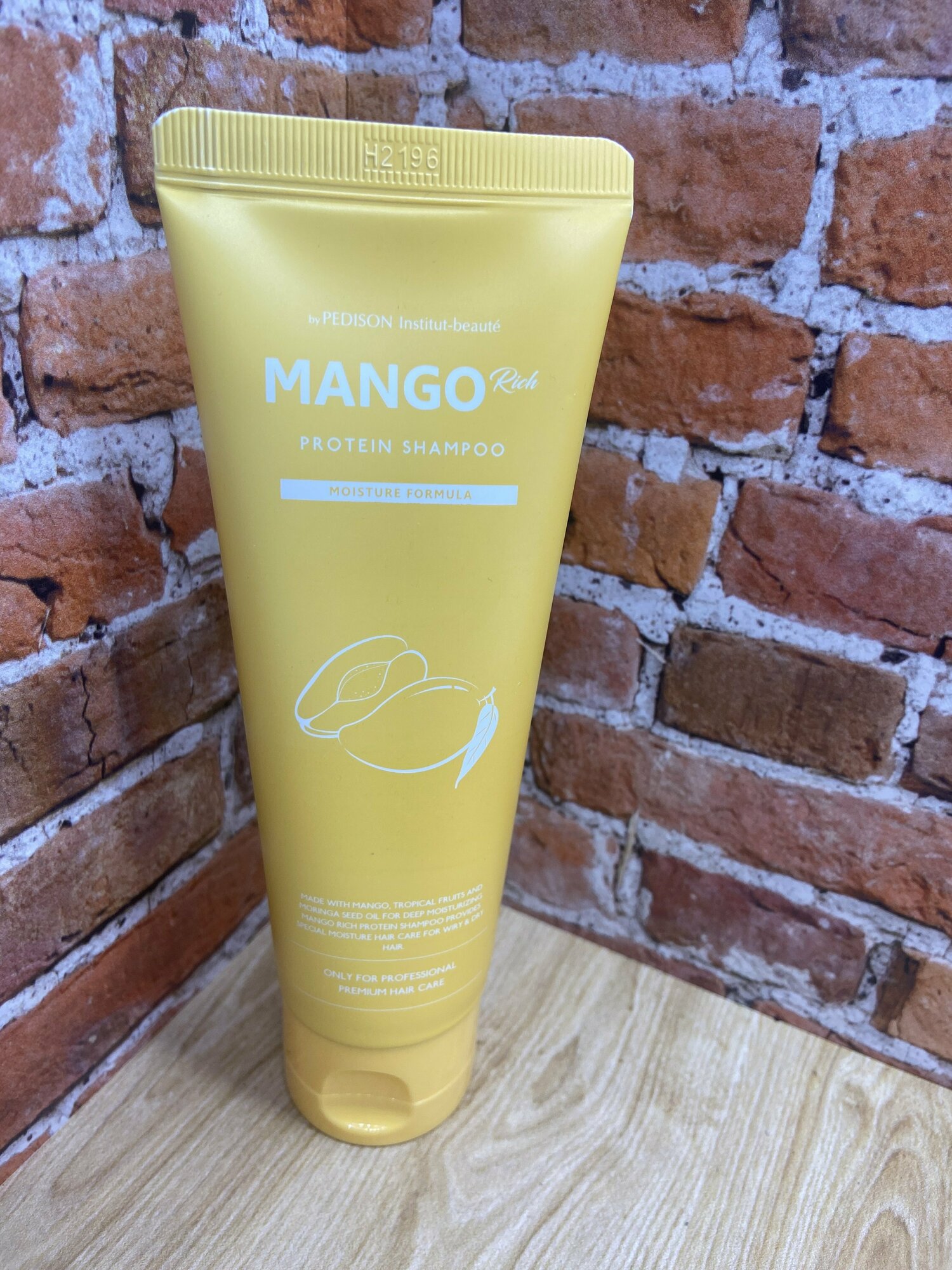 Evas Pedison Institut-beaute Mango Rich Шампунь для волос увлажняющий с экстрактом манго 100 мл