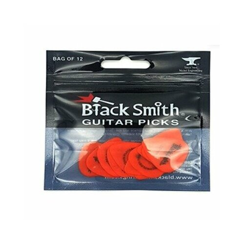 Медиатор BlackSmith Standard Picks SDP005RD-L Light 0.5mm Red