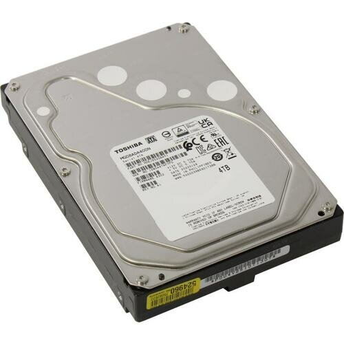 Жесткий диск HDD 4.0Tb Toshiba, SATA-III, 128Mb, 7200rpm, Enterprise Capacity (MG08ADA400N)