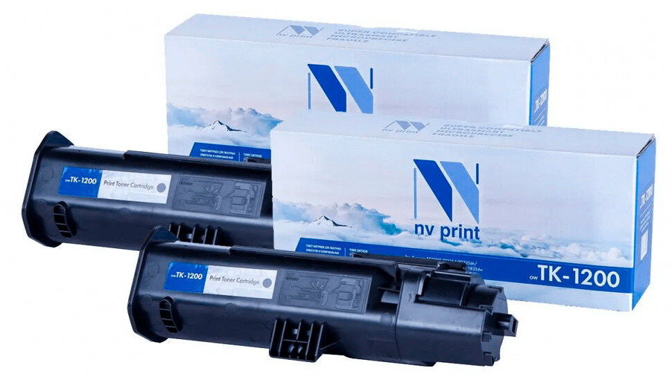 Комплект картриджей для лазерного принтера NVP NV-TK1200-SET2