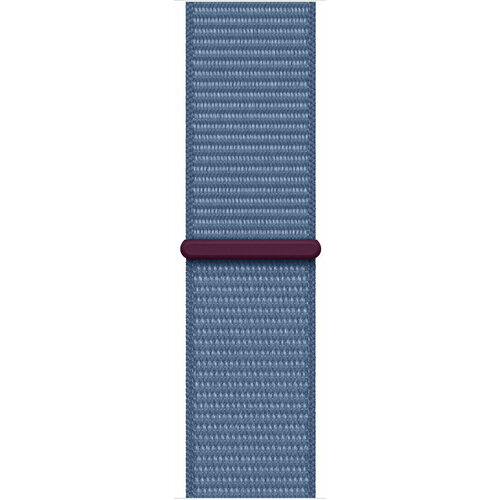 Смарт-часы Apple Watch SE 2023 A2723 44мм OLED корп серебристый Sport Loop рем синий разм брасл130-200мм MREF3LLA 3567200₽