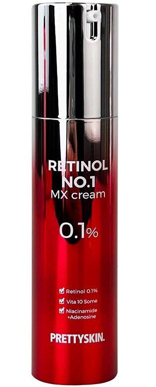 Pretty Skin~Омолаживающий крем с ретинолом~Retinol No 1 Mx Cream