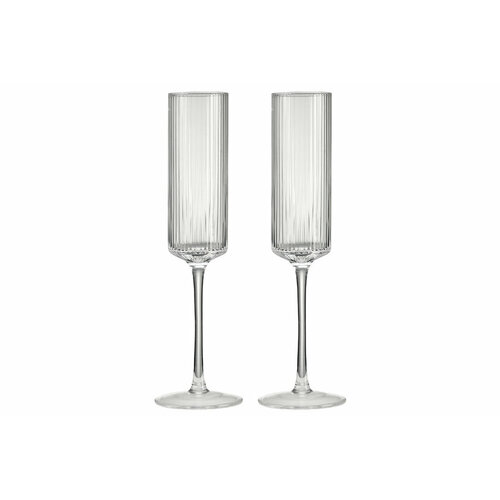 Набор бокалов для шампанского Modern Classic прозрачный 02 л 2 шт Pozzi Milano 1876 PM-0155_TRSP 2521₽