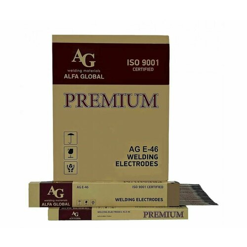 Электрод AG E-46 PREMIUM 5 мм 5 кг