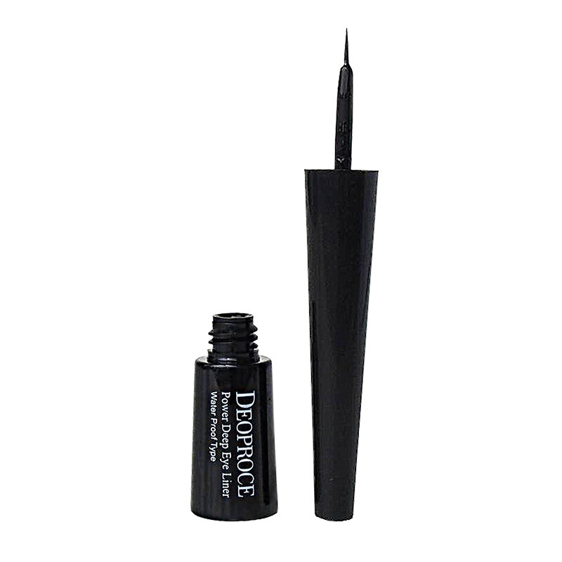 DEOPROCE POWER DEEP EYELINER Водостойкая подводка для глаз 5мл