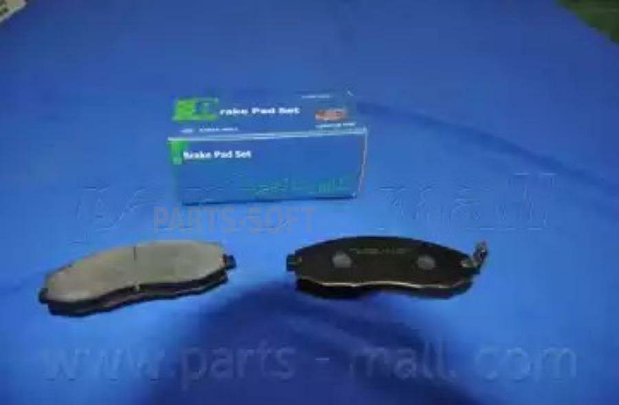 PARTS-MALL PKA-007 Колодки тормозные дисковые HYUNDAI H-1 / STAREX I вэн 2.5 TCi