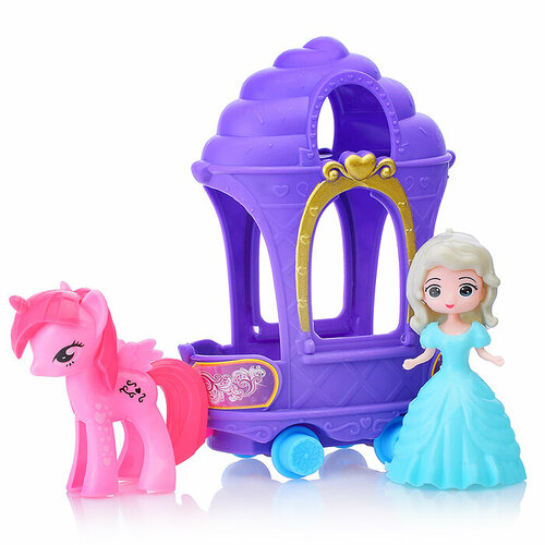 Кукла HY2020-G7 Принцесса с лошадкой, в коробке