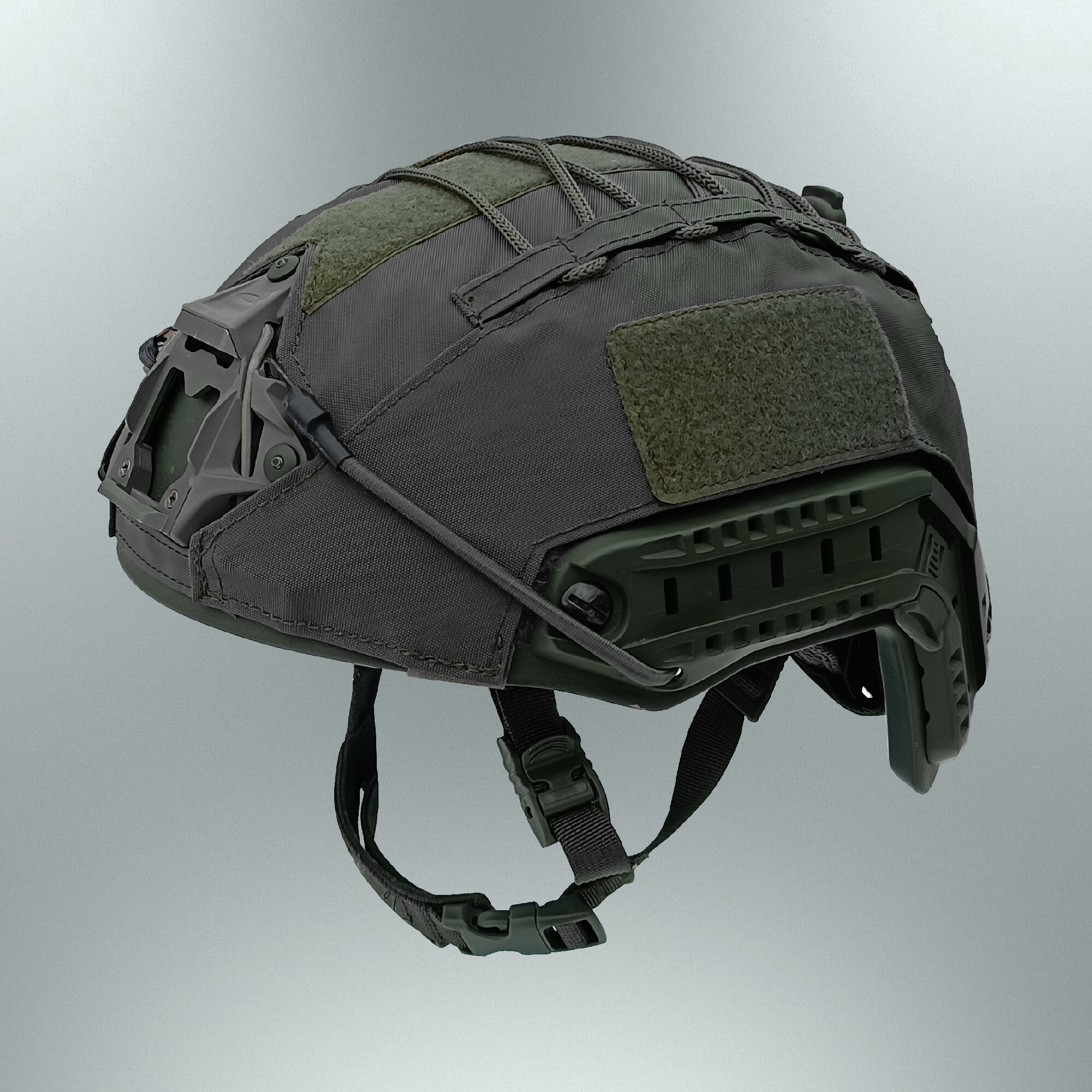 Чехол на тактический шлем (Green) TOXIC Military Lab