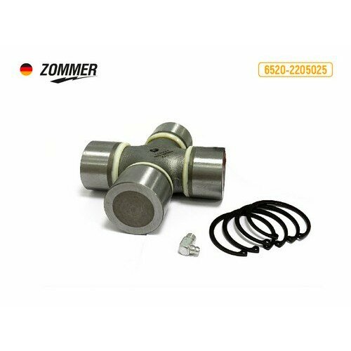 ЧелныЗапЧасть Крестовина КАМАЗ-6520 в сб (большая) (57х152 под стоп. кольцо) (ЧЗЧ)