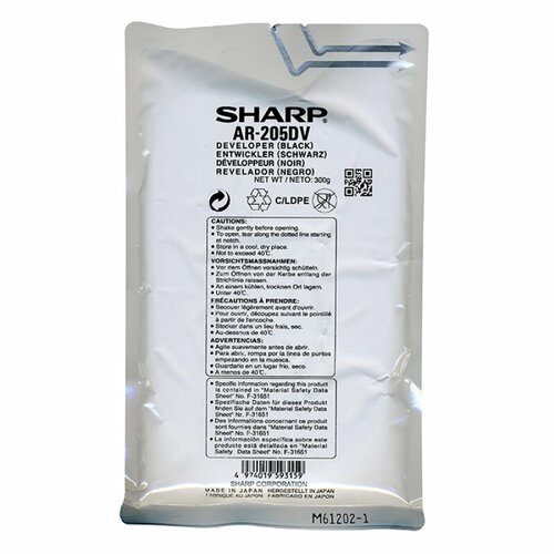 Девелопер Sharp AR55165520 AR205LDAR205DVAR205SD 5939₽