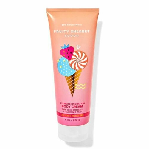 Bath and Body Works увлажняющий крем для тела FRUITY SHERBET SCOOP (226гр)