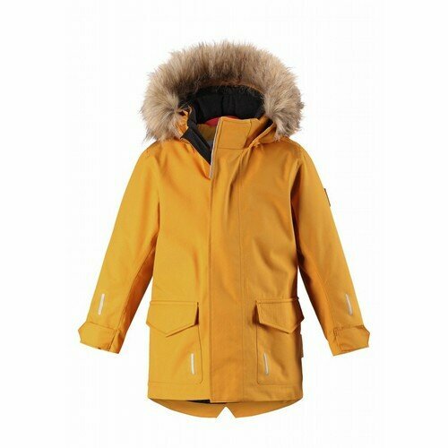 Куртка Reima, размер 104, желтый куртка reima размер 104 белый