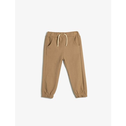 фото Брюки koton, размер 24-36 месяцев, коричневый