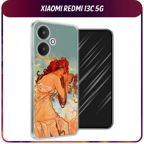 Силиконовый чехол на Xiaomi Redmi 13C 5G/13R 5G/Poco M6 5G / Сяоми Редми 13C 5G/13R 5G/Поко М6 5G Славянская эпопея Альфонс Муха силиконовый чехол на xiaomi redmi 13c 5g 13r 5g poco m6 5g сяоми редми 13c 5g 13r 5g поко м6 5g корги отдыхает прозрачный