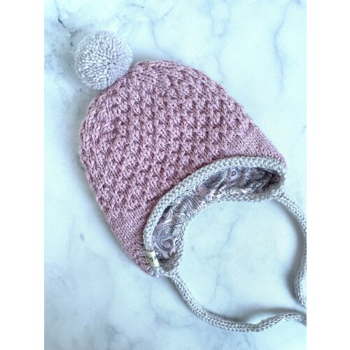фото Шапка , размер 41-43 см, 43-46см, розовый нет бренда