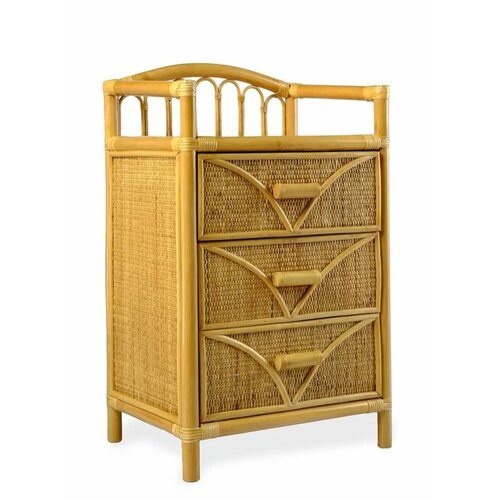 Комод из натурального ротанга 08/03, цвет мед