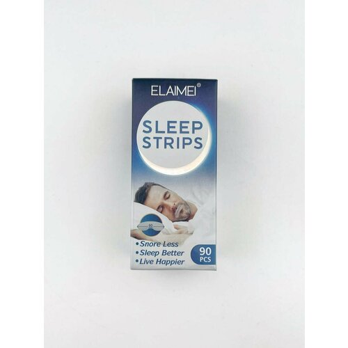 Антихрап Elaimei Sleep Strips полоски пластыри против храпа во время сна на рот