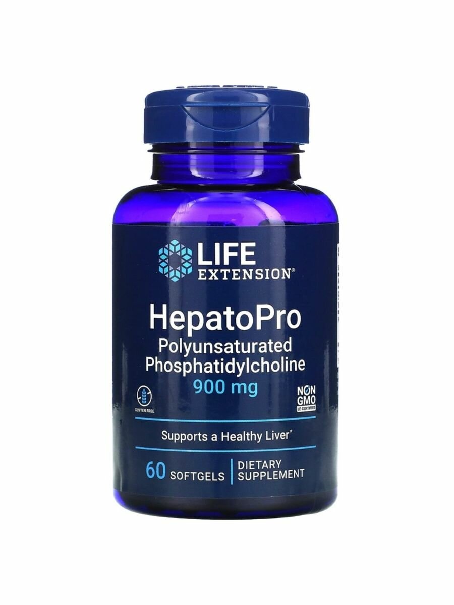 Hepato Pro 900 mg Полиненасыщенный Фосфатидилхолин 60