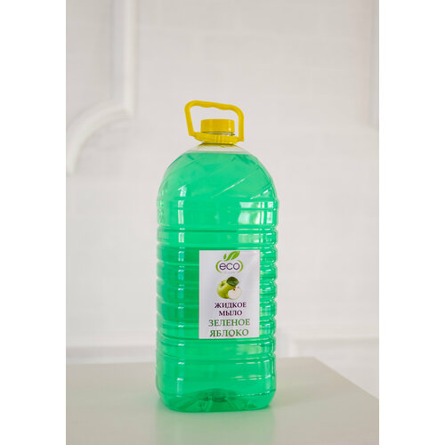 Зеленое Яблоко ECO - жидкое мыло 5 л жидкое мыло eco от бренда hubba bubba