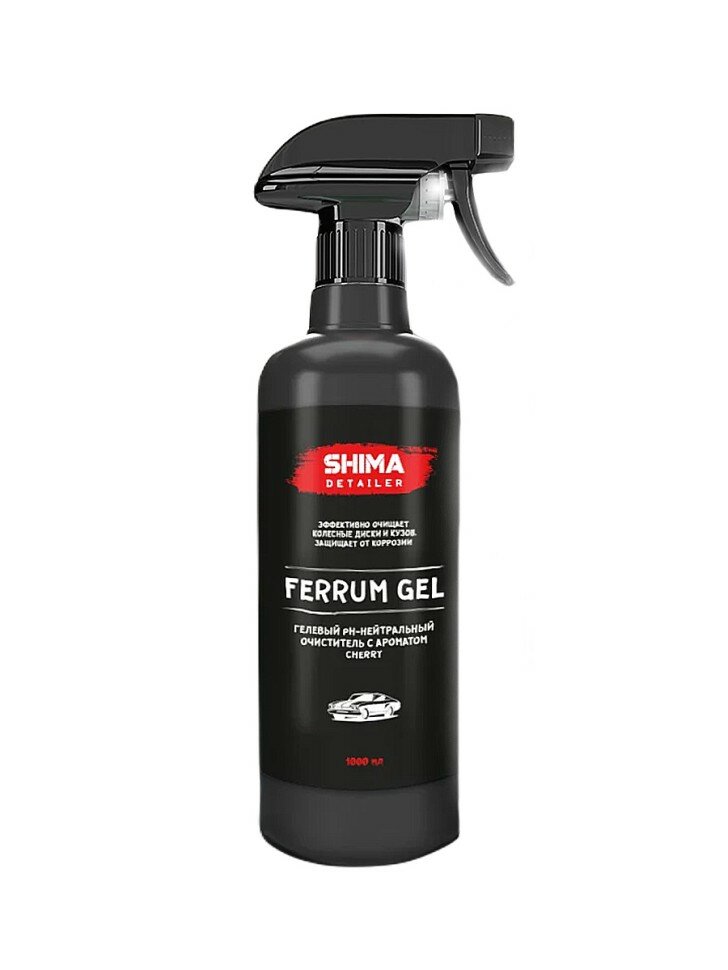 Shima Detailer "Ferrum Gel" cherry - гелевый ph-нейтральный очиститель с ароматом вишни 1 л