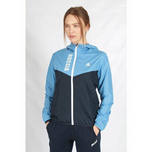 Ветровка PEAK, размер XS, синий, горчичный