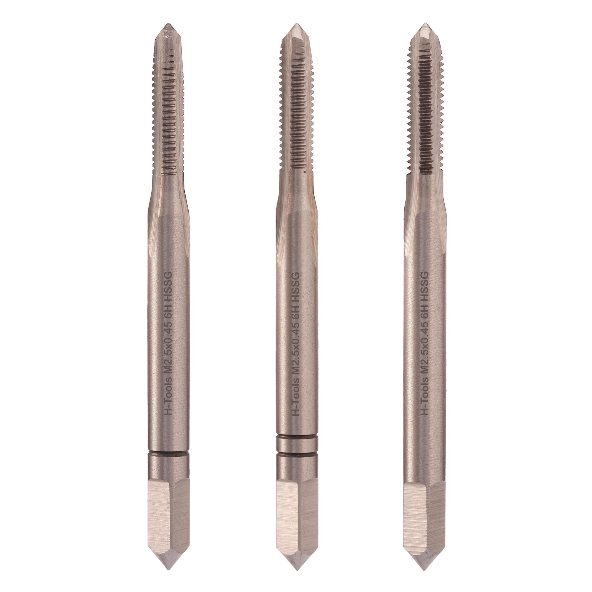 Набор метчиков 3шт H-Tools HSS-G DIN352 6h М2,5х0,45 230025HT