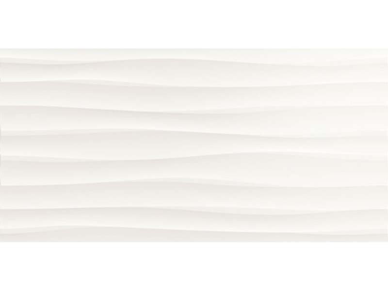 фото Керамическая плитка MARAZZI COLOR CODE STR DECO 3D GRIGIO SATINATO MND7 30x60, белая