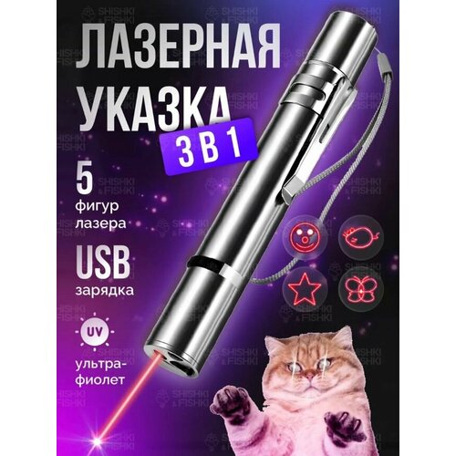 фото Лазерная указка для игры/светодиодный фонарик и ультрафиолет. lipkii