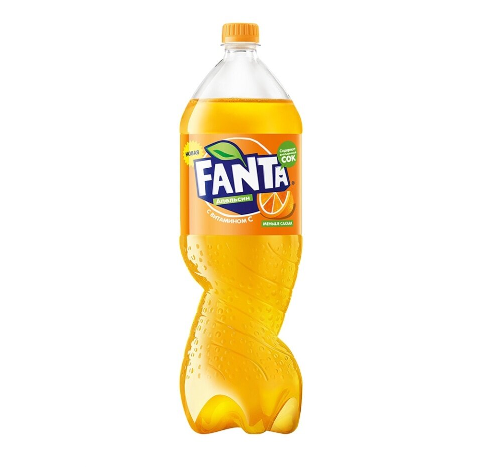 Напиток Fanta Апельсин с витамином С сильногазированный