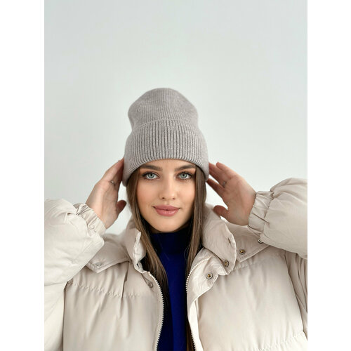 фото Шапка stigler, размер 56-58, серый