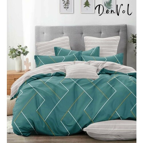 зеленый, серый