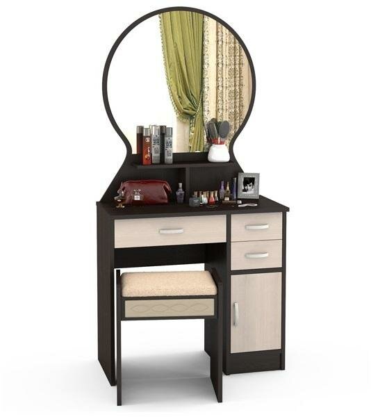 фото Стол туалетный Олимп Надежда - М04 Венге/Дуб молочный