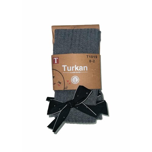 Колготки Turkan, 200 den, размер 98-104, серый колготки turkan 200 den размер 98 104 белый