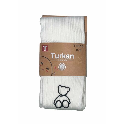 Колготки Turkan, 200 den, размер 98-104, белый колготки turkan 200 den размер 98 104 белый