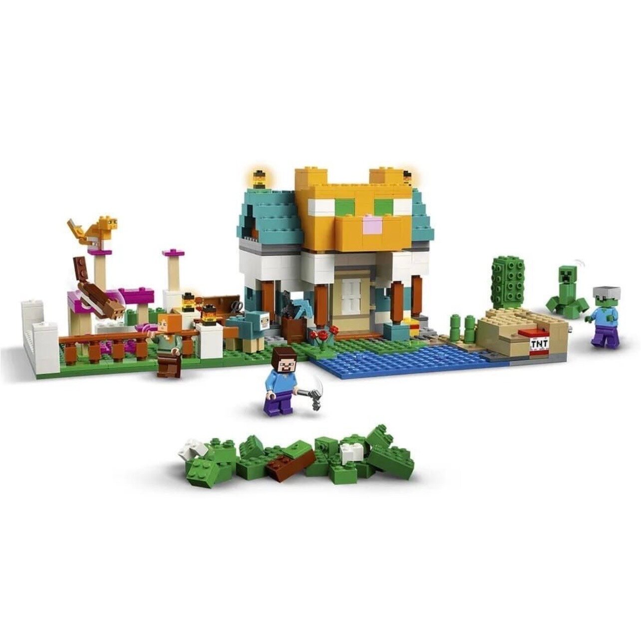 LEGO Minecraft Ящик для Крафта 4 21249 - фото №11
