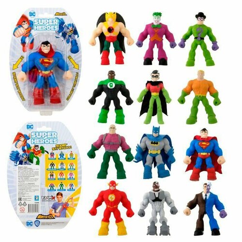 1Toy MONSTER FLEX AQUAMAN тянущаяся фигурка 15 см Т23495