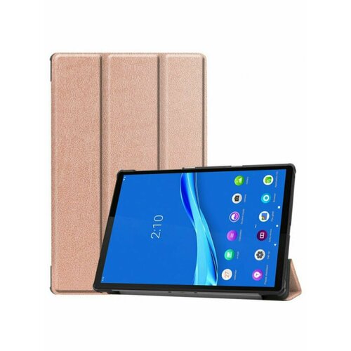 защитное стекло для планшетного компьютера krutoff для lenovo tab m10 plus tb x606f 10 3 Brodef TriFold чехол книжка для Lenovo Tab M10 Plus TB-X606F розовый