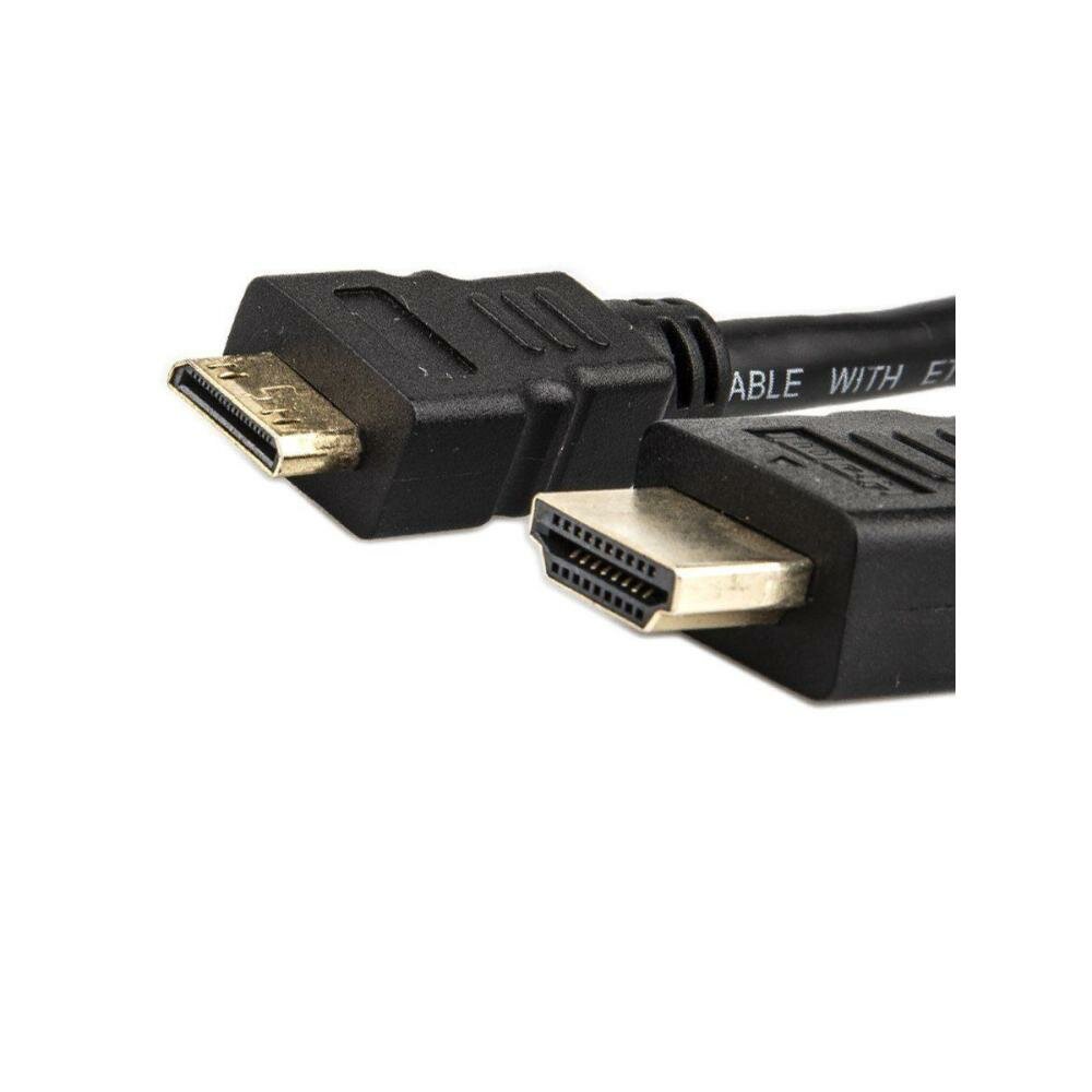 Кабель аудио-видео Telecom, HDMI (m) - Mini HDMI (m) , ver 2.0, 2м, GOLD черный [tcg205-2m] Noname - фото №13