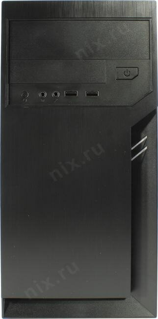 Case Foxline FL-702, mATX, 1x5.25EXT, 1x3.5EXT, 2x3.5INT, 2xUSB2.0, HDA, w/o FAN, w/450W ATX PSU, w/1.2m EU pwr cord - фото №12