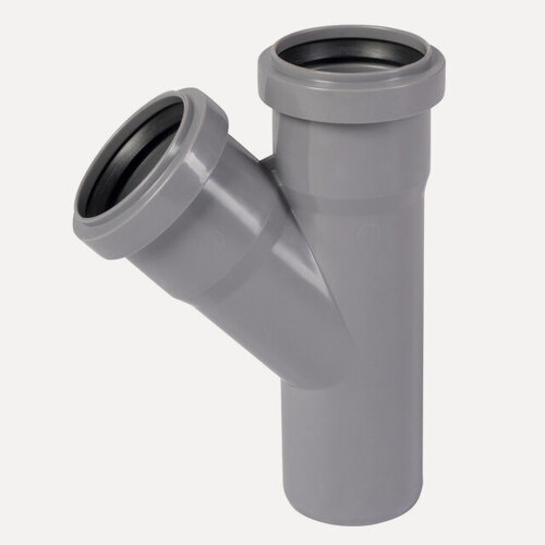 Изображение товара OSTENDORF тройник для внутренней канализации 50х50мм угол 45° внутренние соединения