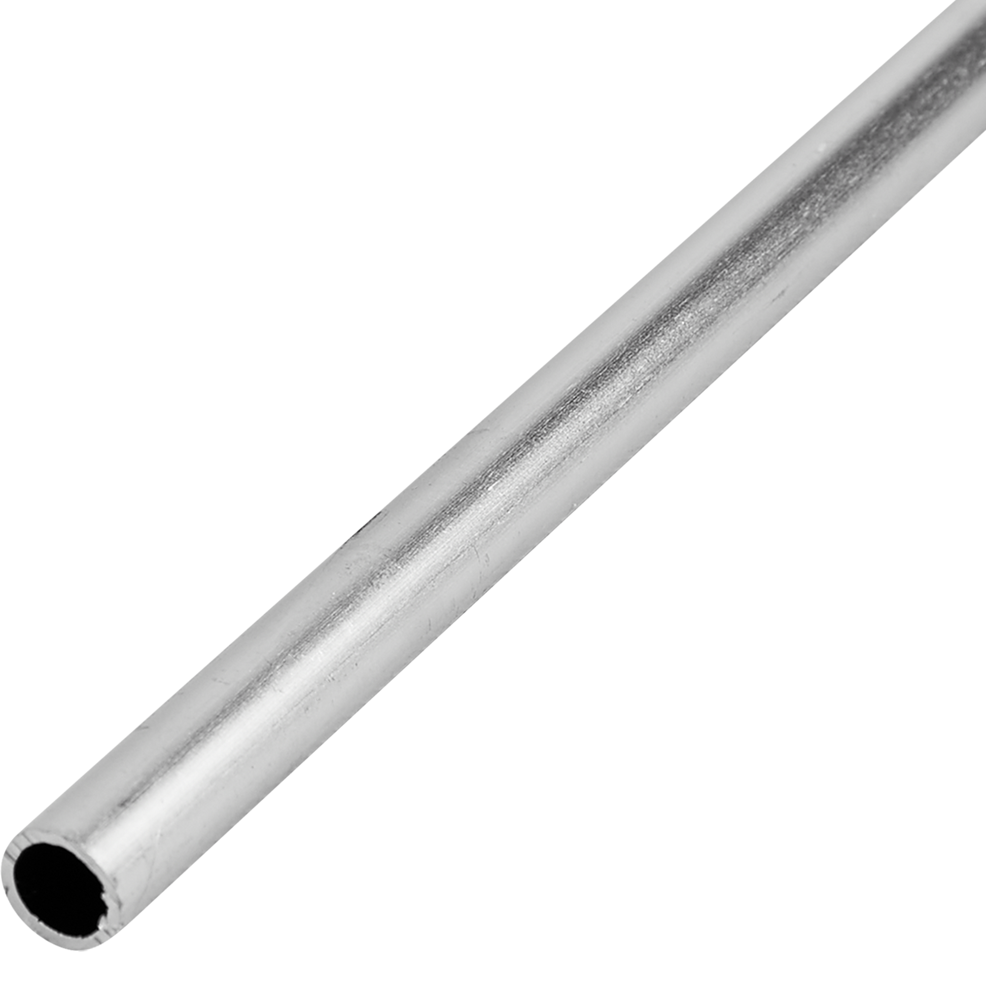 Трубка круглая 8x1x1000 мм, алюминий, цвет серый